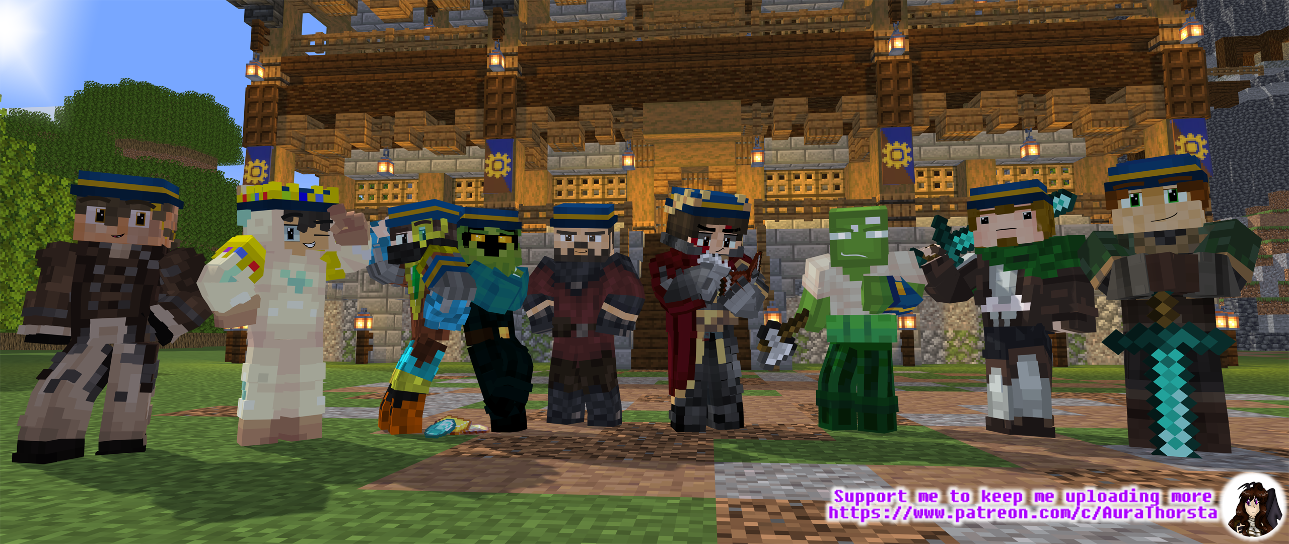 Public Minecraft render showcase image